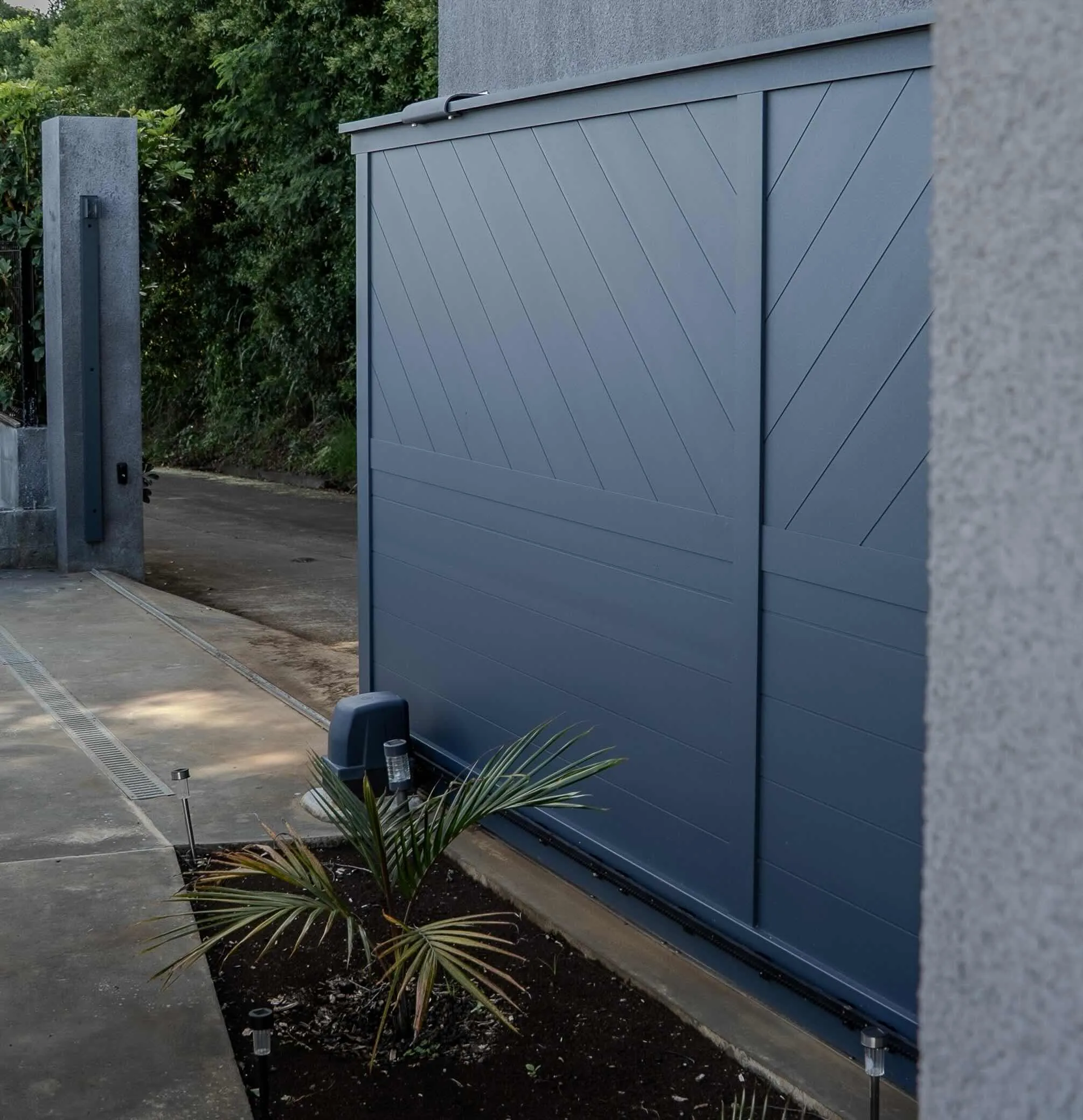 Portail en aluminium